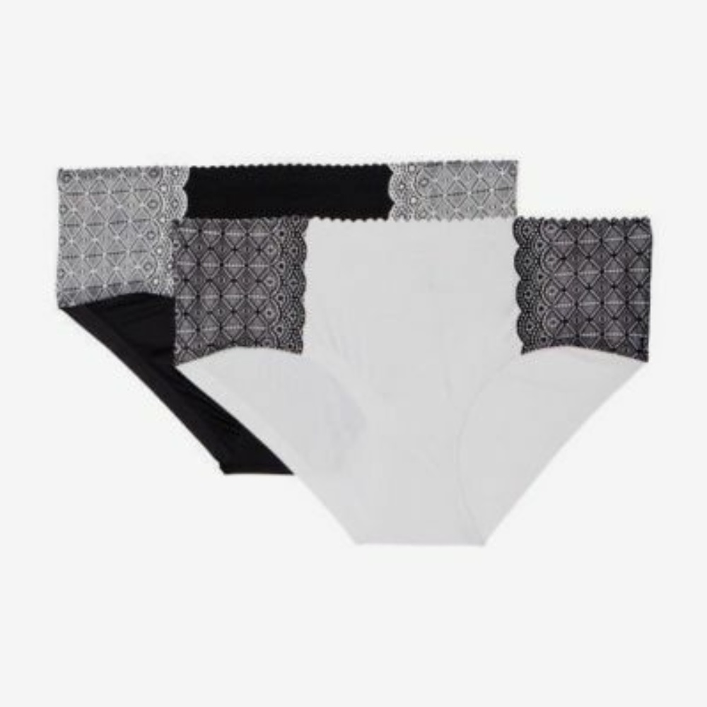 JESSICA SIMPSON Panties 2 pack 1X 2X Full Figure